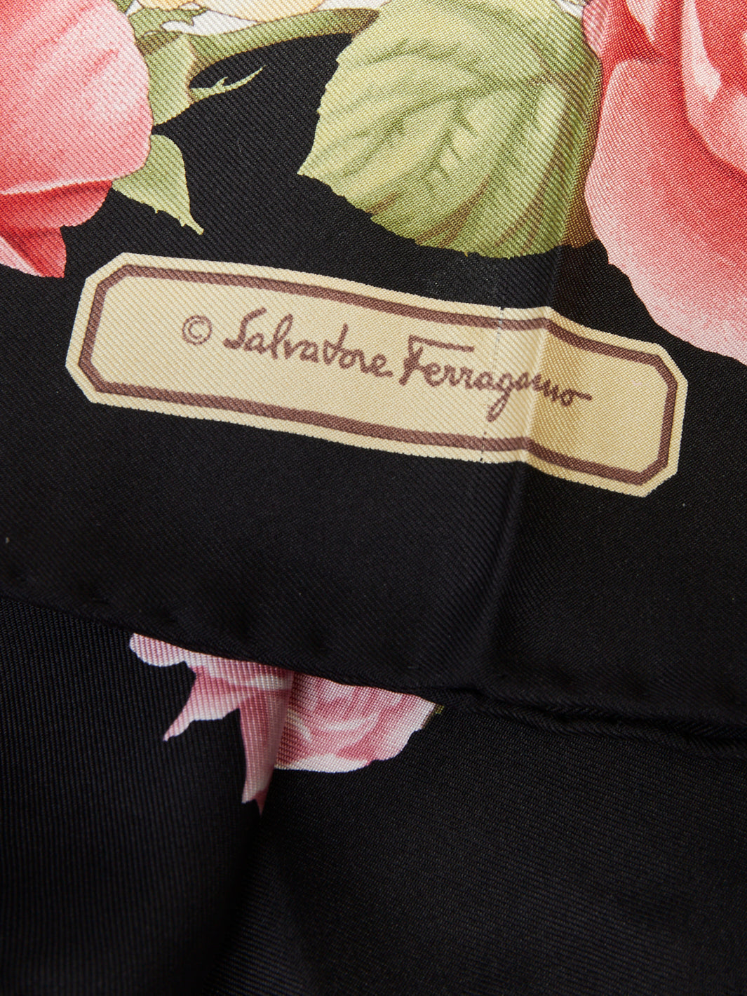 2010 silk carré scarf by Salvatore Ferragamo