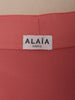 Alaïa Salmon Skirt with Ruffles