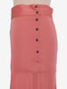 Alaïa Salmon Skirt with Ruffles