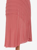 Alaïa Salmon Skirt with Ruffles