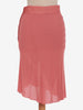 Alaïa Salmon Skirt with Ruffles