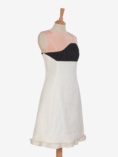 Balenciaga A-line dress with petticoat