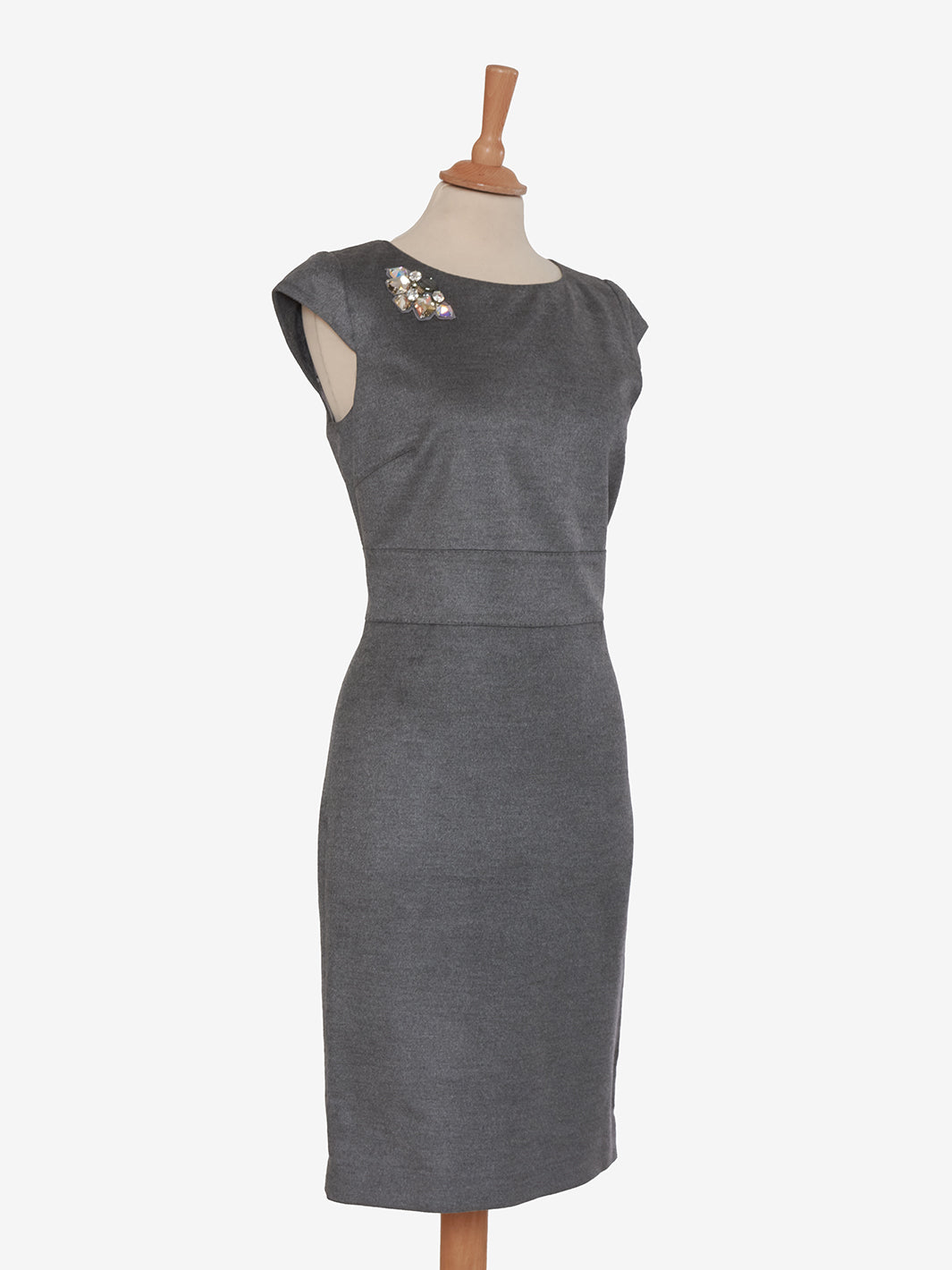 Blumarine Sheath dress in brushed fabric