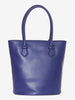 Coccinelle Blue leather bucket bag