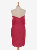 David Fielden Fuchsia Draped Dress