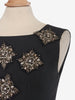 Dice Kayek Sheath dress with appliqués