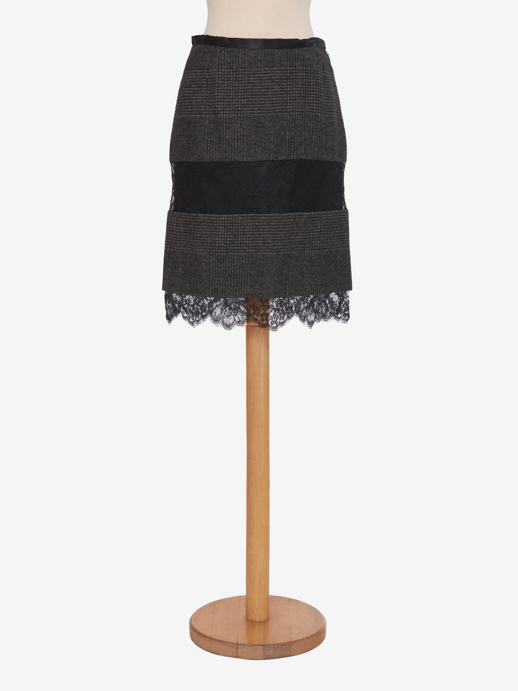 Dolce & Gabbana Melange Tweed Short Skirt