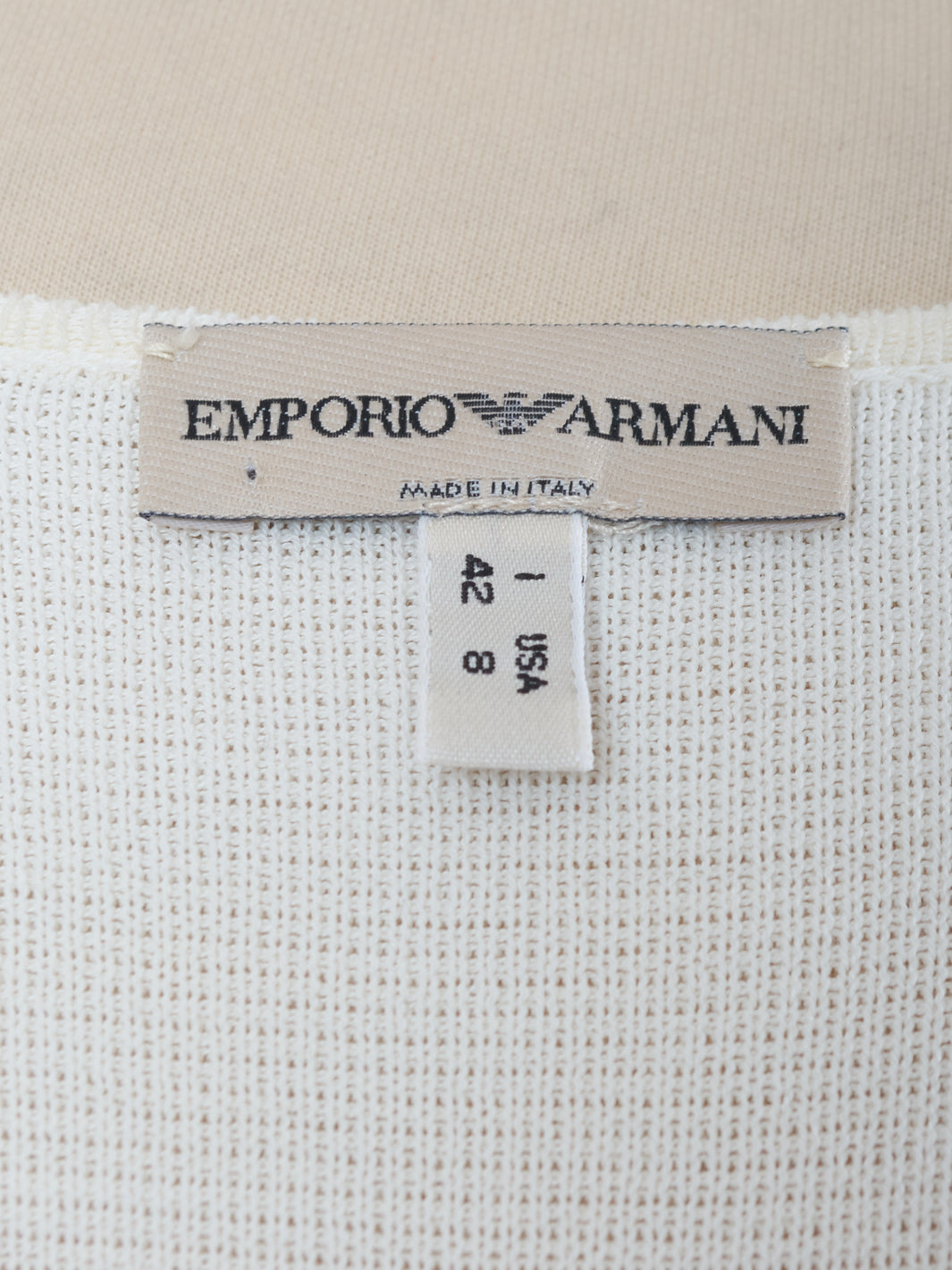 Emporio Armani Fringed Sweater