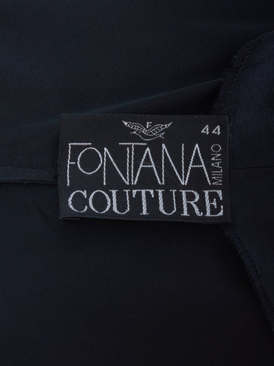 Fontana Couture Black Dress