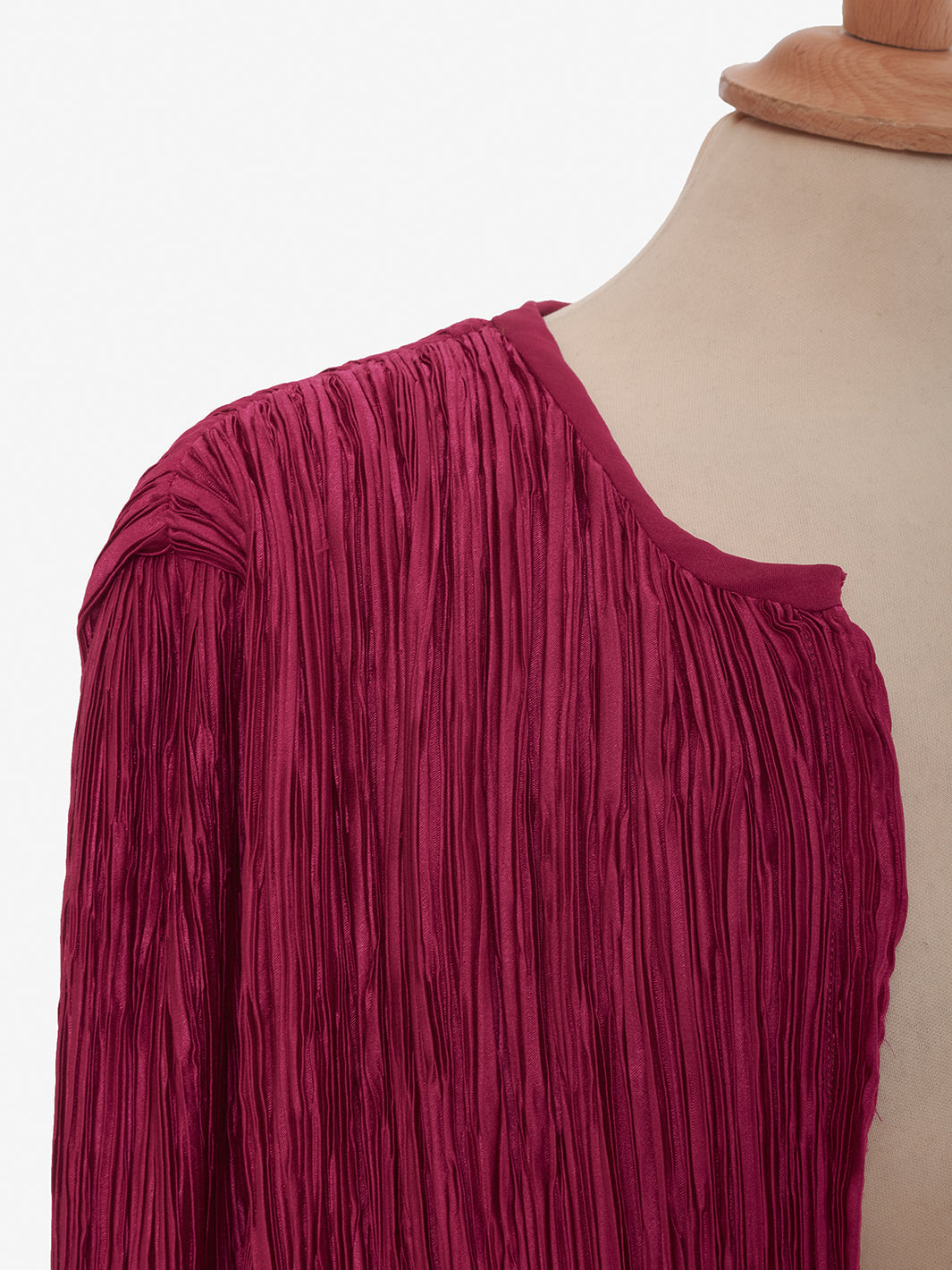 Fucsia pleated Jacket