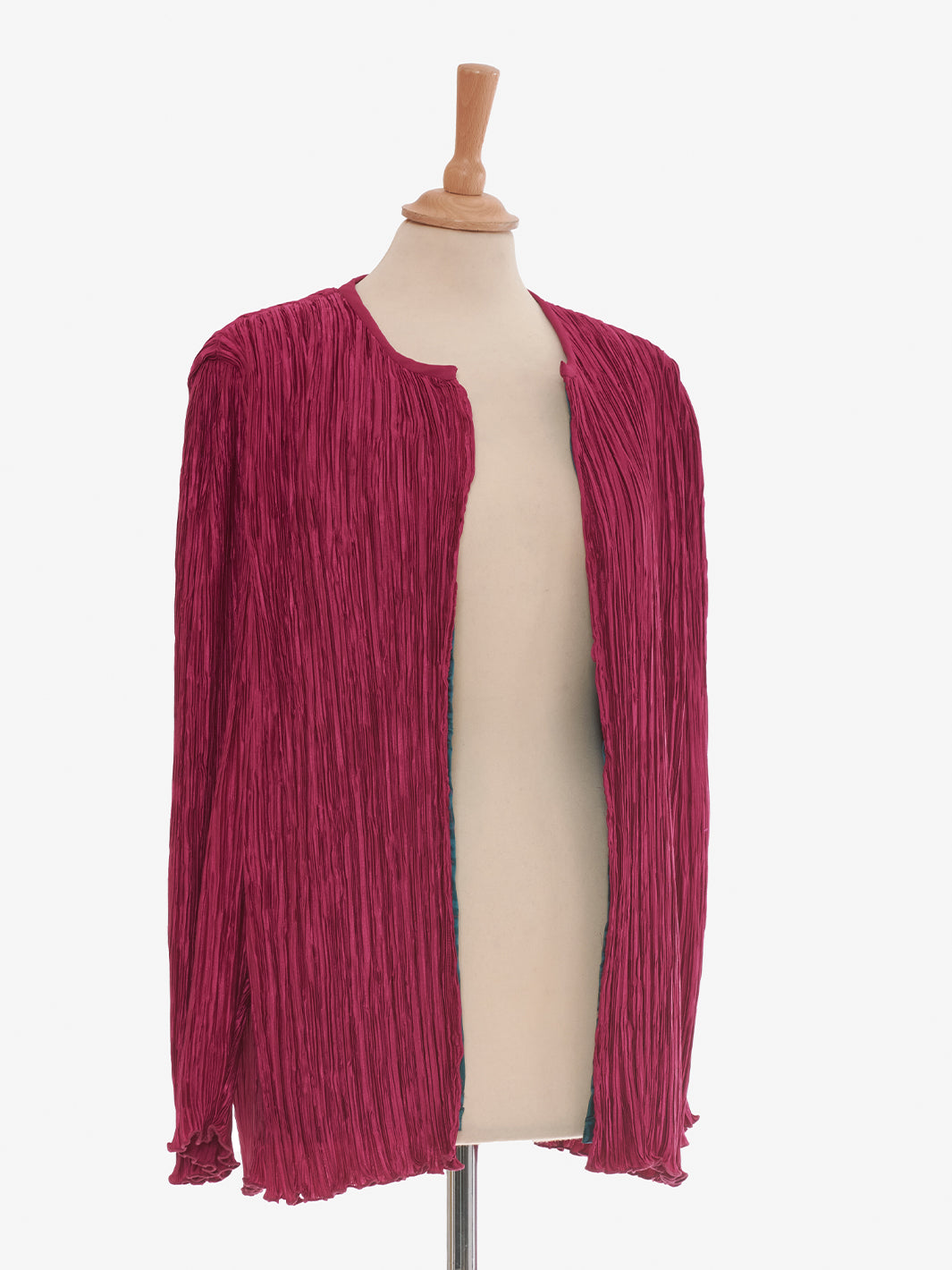 Fucsia pleated Jacket