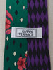 Gianni Versace 80s patterned tie