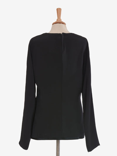 Gianni Versace Black Silk Sweater