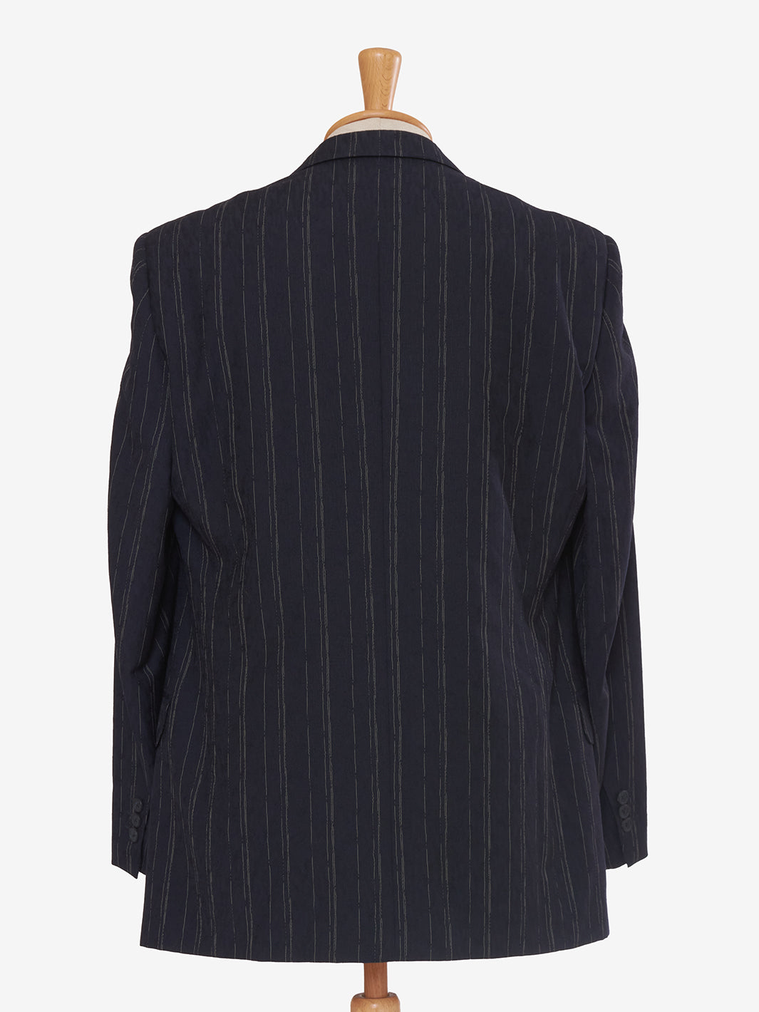 Gianni Versace Blue pinstripe suit in cool wool
