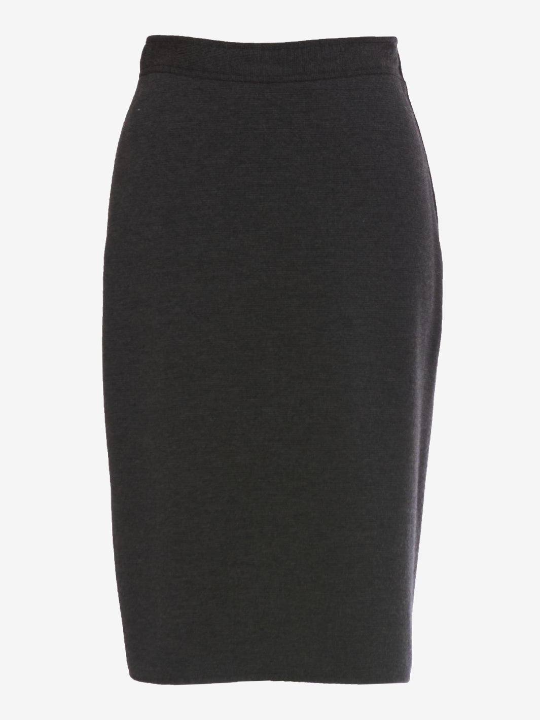 Gianni Versace Gray Wool Skirt