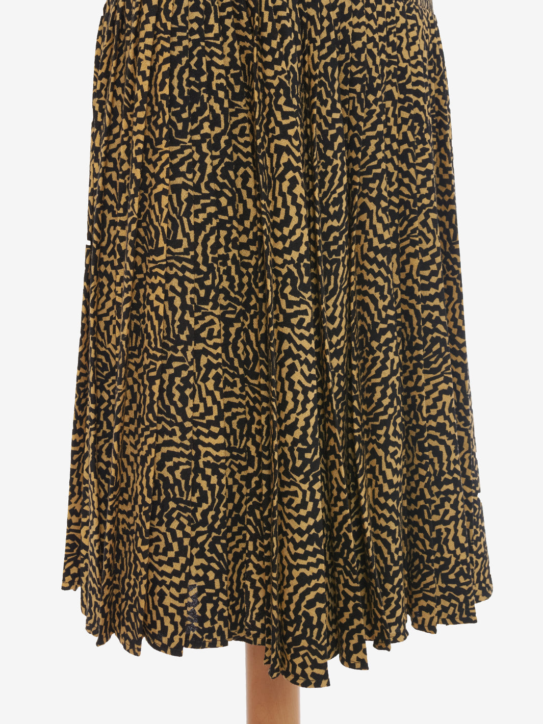 Gianni Versace Patterned Wool Skirt