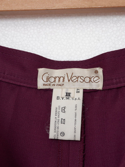 Gianni Versace Shorts with ruffles