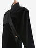 Gianni Versace black velvet and silk dress