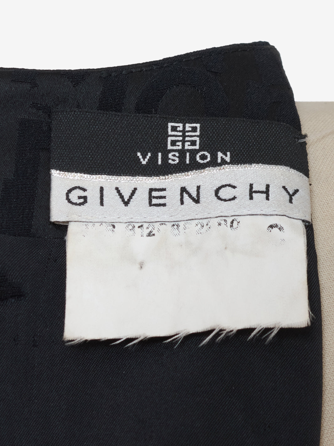 Givenchy Abito tubino nero con stampa di lettere