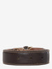 Gucci monogram belt with bow buckle