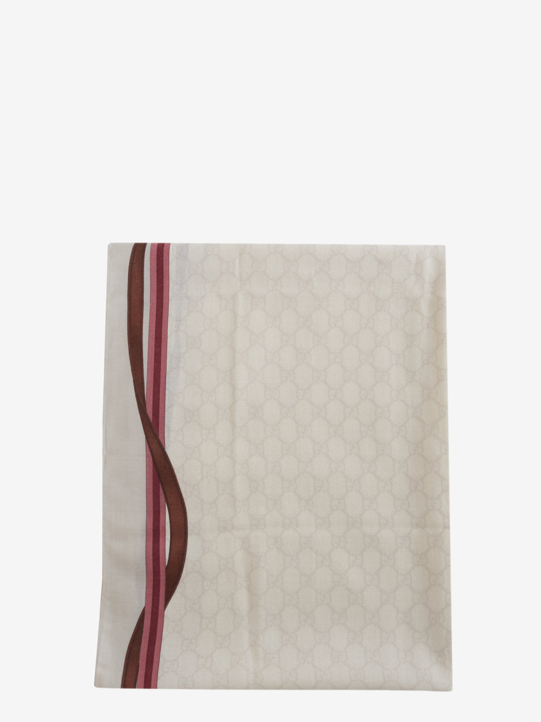 Gucci monogram print scarf