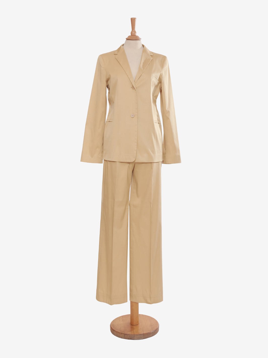 Jil Sander Beige Suit