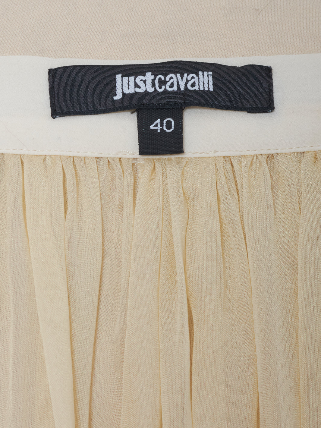 Just Cavalli Long Pleated Skirt