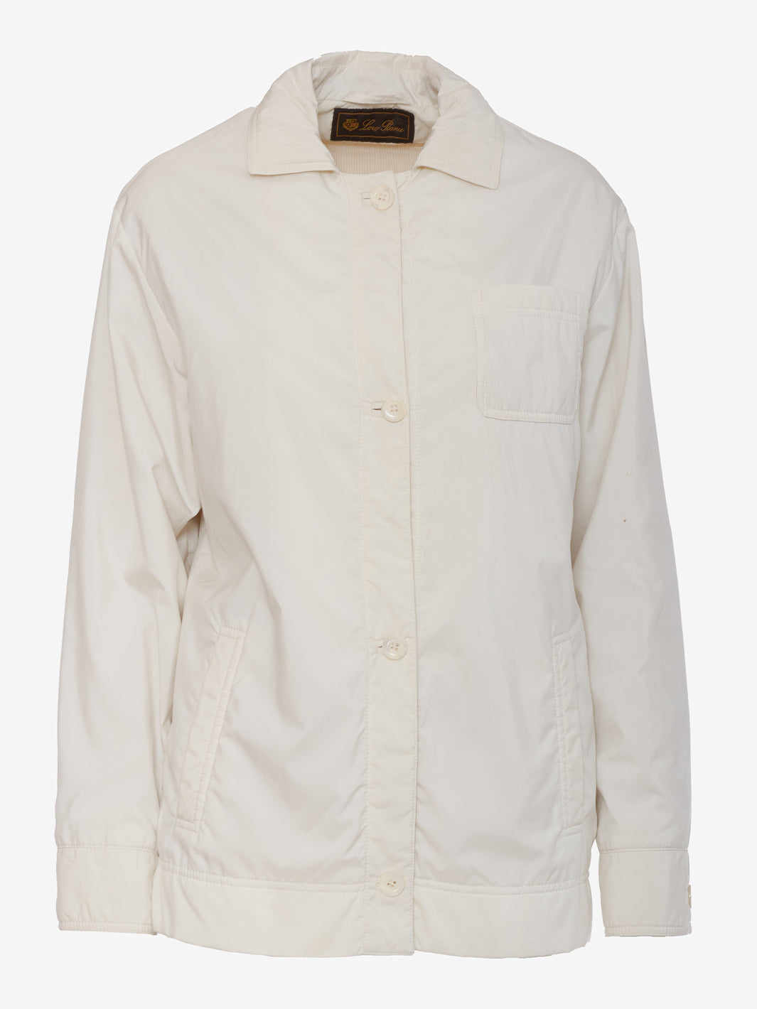 Loro Piana Spring Down Jacket White