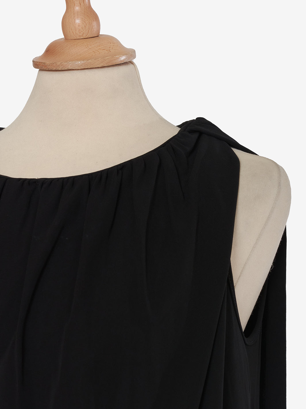 MSGM Black Tunic Dress