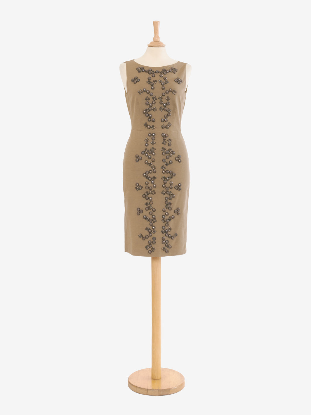 Max Mara Studded sheath dress