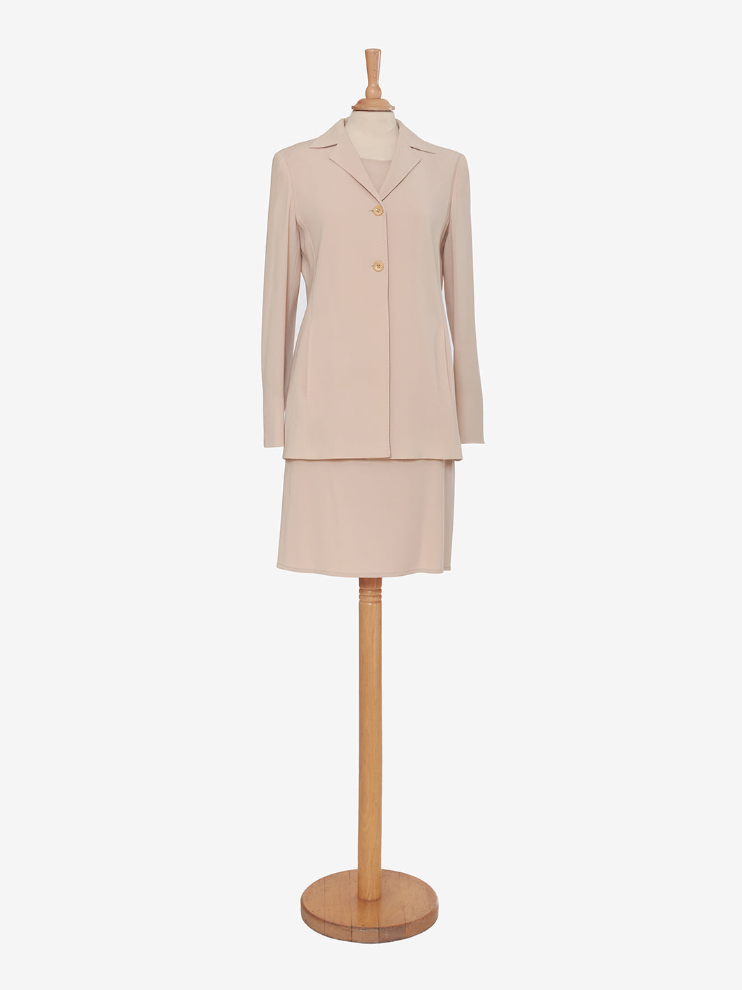 Max Mara Three Piece Suit Beige