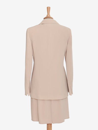 Max Mara Three Piece Suit Beige