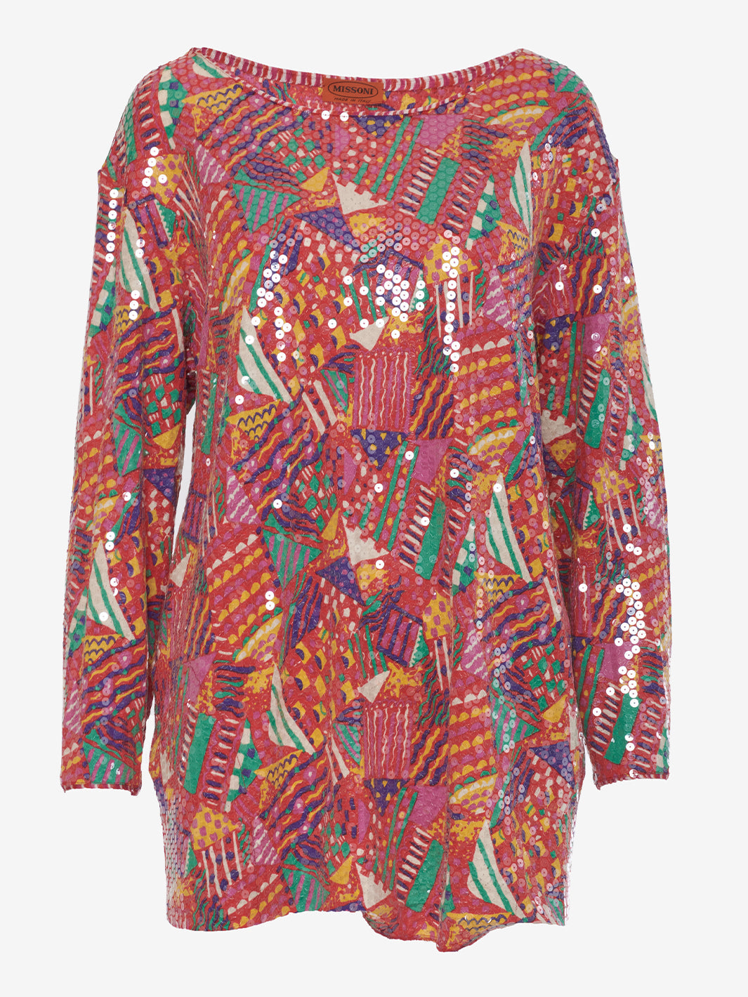 Maglia Missoni fantasia paillettes