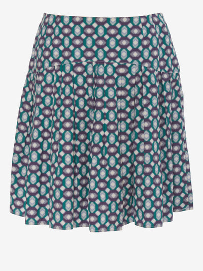 Miu Miu Pleated Fancy Skirt