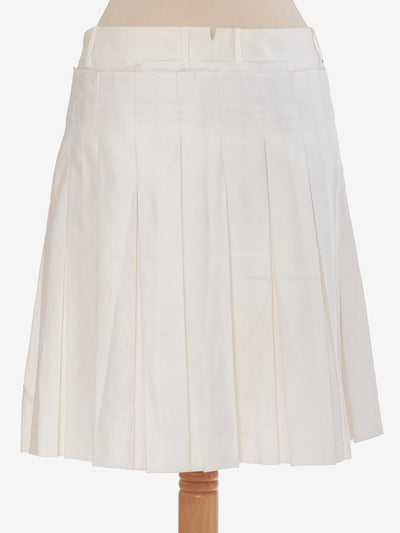 Neil Barrett Pleated Deconstructed Skirt