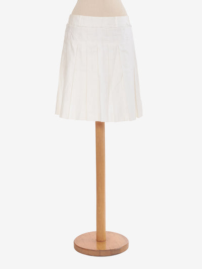 Neil Barrett Pleated Deconstructed Skirt