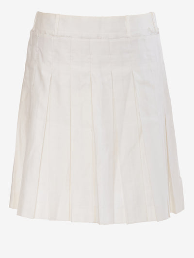 Neil Barrett Pleated Deconstructed Skirt