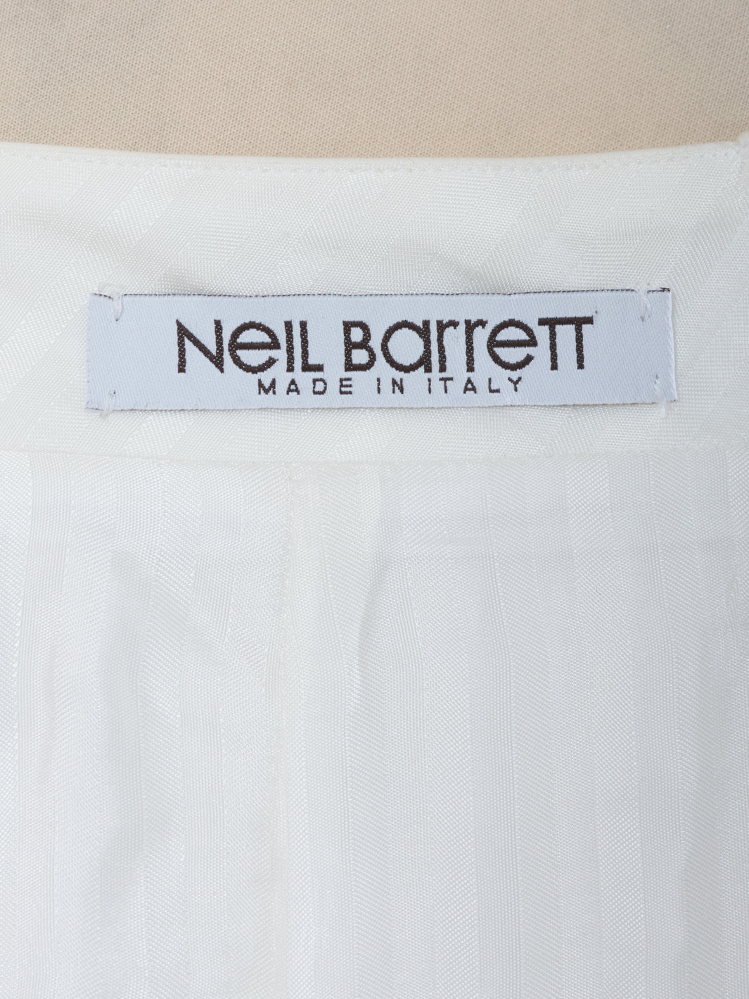 Neil Barrett Pleated Deconstructed Skirt