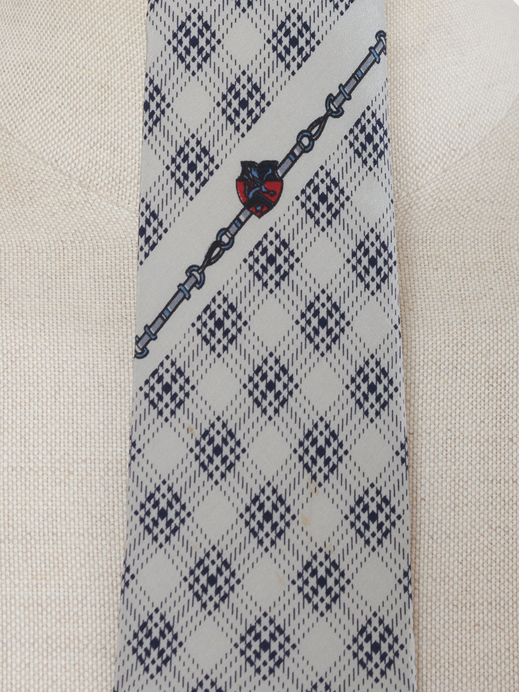 Pierre Cardin Plaid Tie