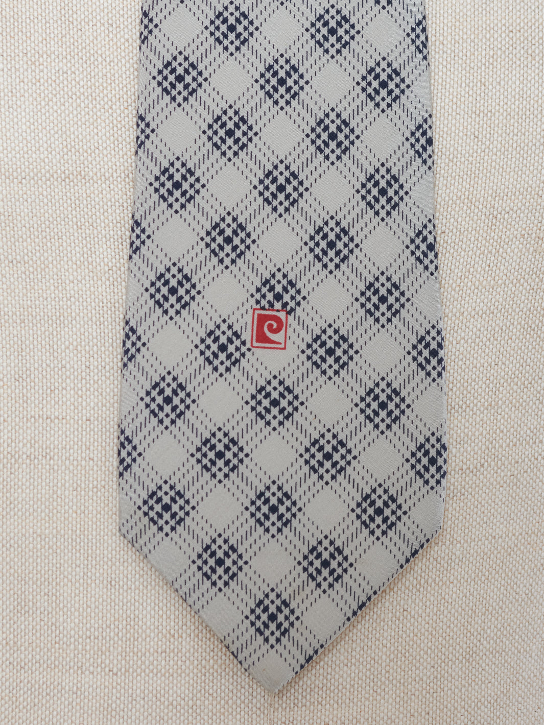 Pierre Cardin Plaid Tie