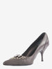 Prada Pumps in anthracite-coloured leather