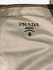 Prada bag in gray leather