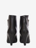 Saint Laurent Black smooth leather ankle boot