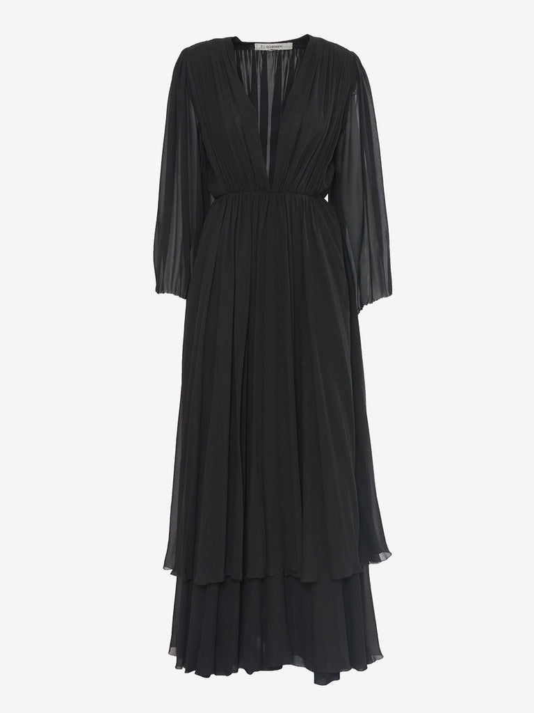 Scherrer Black empire style dress