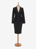 Thierry Mugler Tailleur with cloth inserts and zipper
