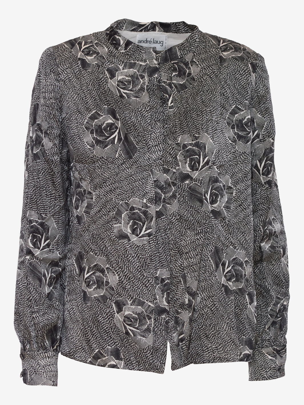 André Laug Shirt rose motif