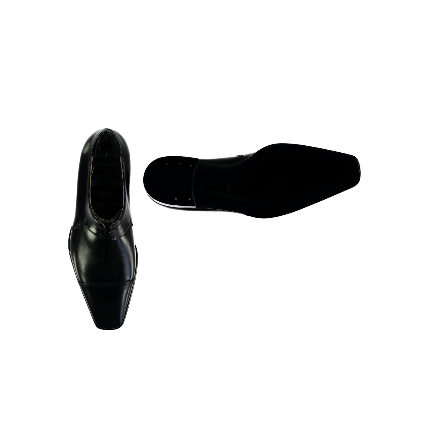 Artioli Black Lace-up Shoes