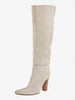 Bottega Veneta pointed boot with wooden heel