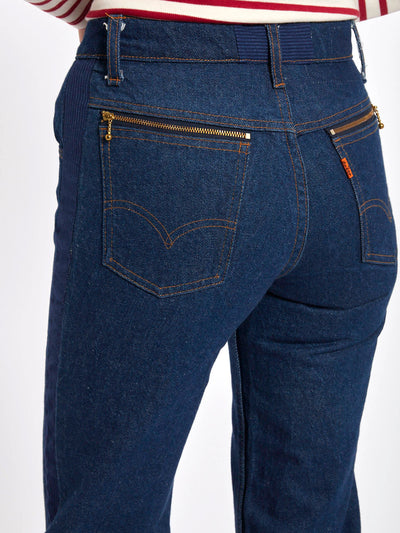 1980s Levi's jeans customised by Cavalli e Nastri