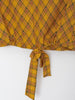 Chanel Boutique suit in ochre yellow silk